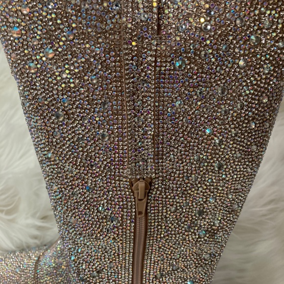 Matisse - Western Rhinestone Boot Womens Multi Size Tall‎ Glitzy Cowgirl… - Picture 8 of 9